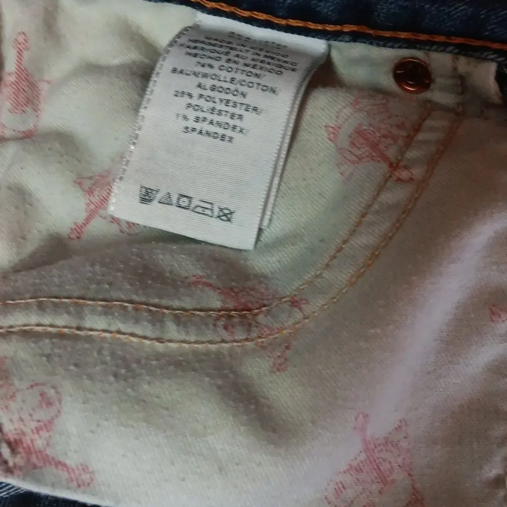 True Religion Dark Blue Skinny Jeans Womens 28